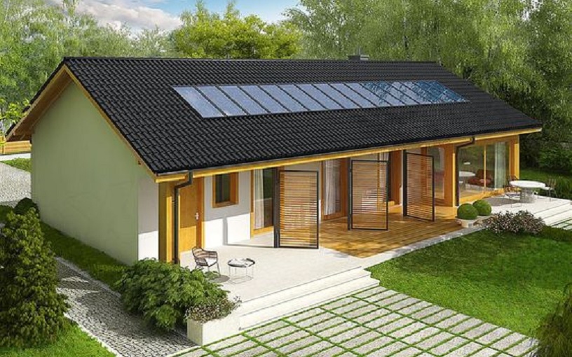 Desain Rumah Memanjang Ke Samping