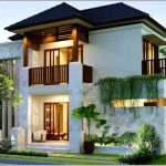 Desain Rumah Pojok Trapesium