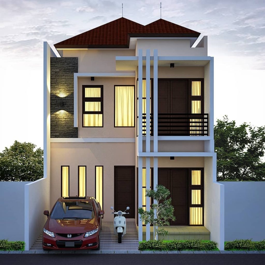 Desain Rumah Modern 2 Lantai Terbaru
