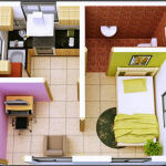 Desain Rumah Petak 1 Kamar Tidur Desain Rumah Petak 1 Kamar Tidur