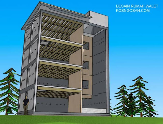 Desain Rumah Walet 4×4 Desain Rumah Walet 4×4
