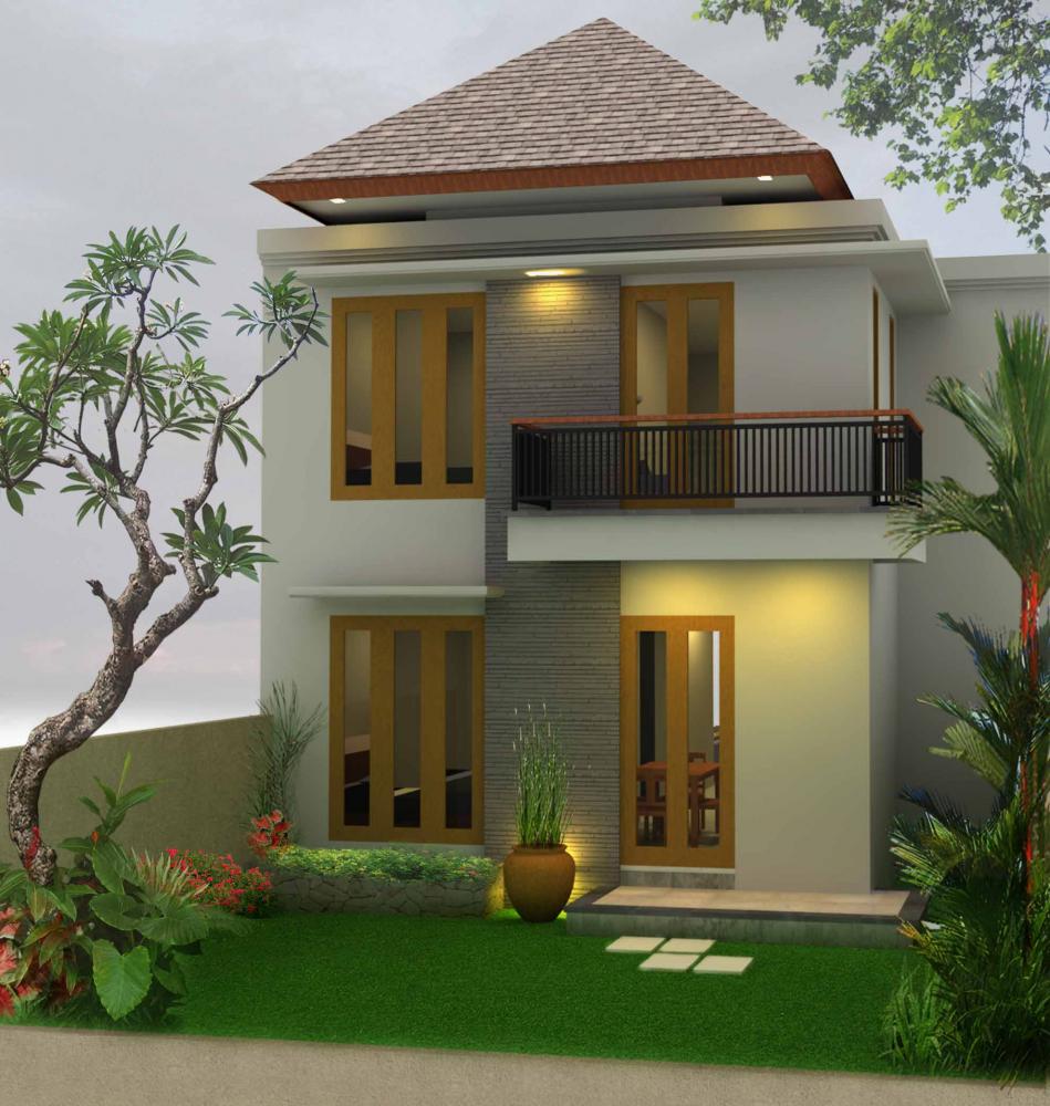 Desain Rumah Lantai 2 Sederhana