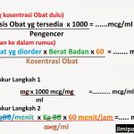 Rumus Dosis Obat