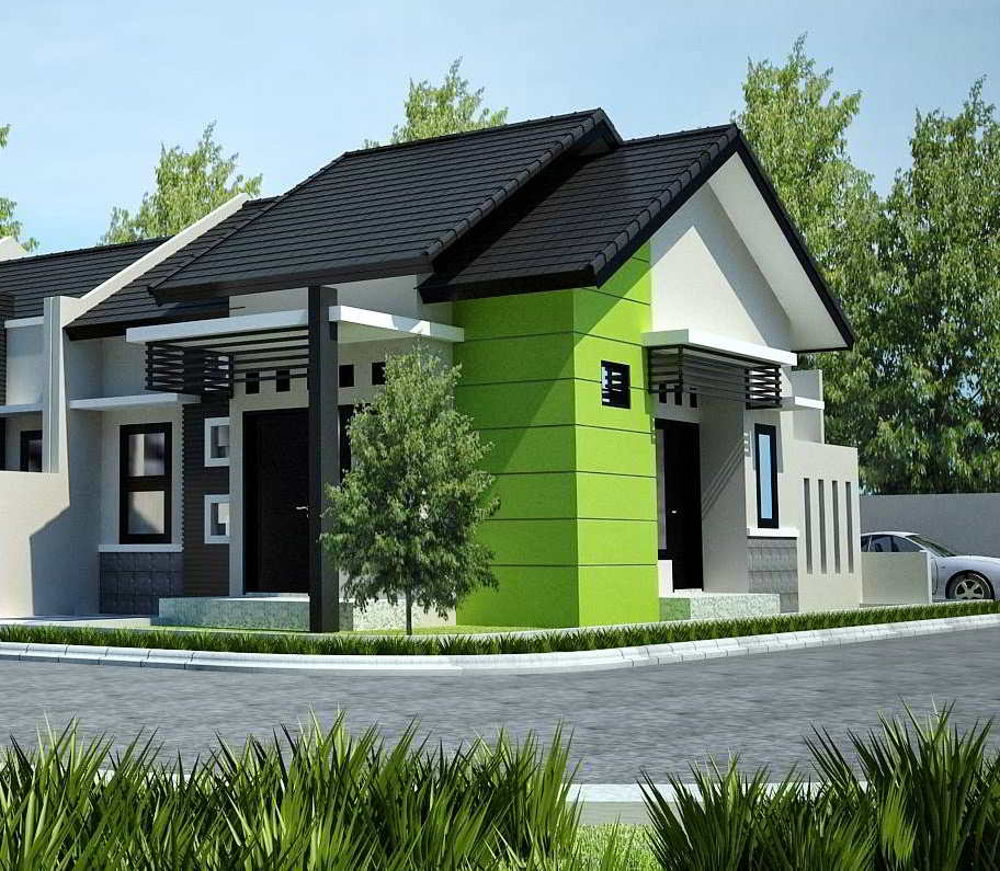 Desain Rumah Pojok Desain Rumah Pojok