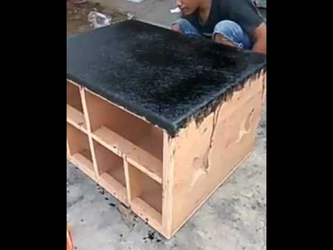 Resin Box Speaker Resin Box Speaker