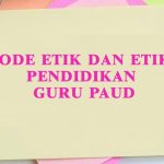 Kode Etik Guru Paud