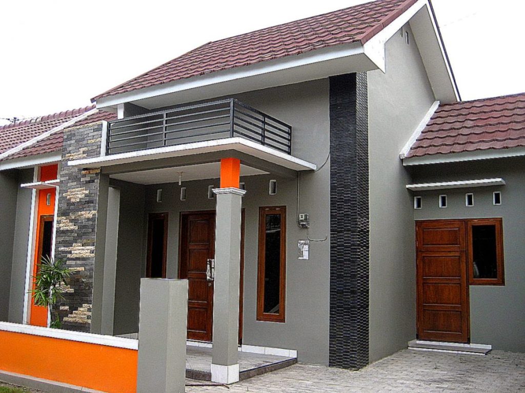 Desain Cat Rumah Depan