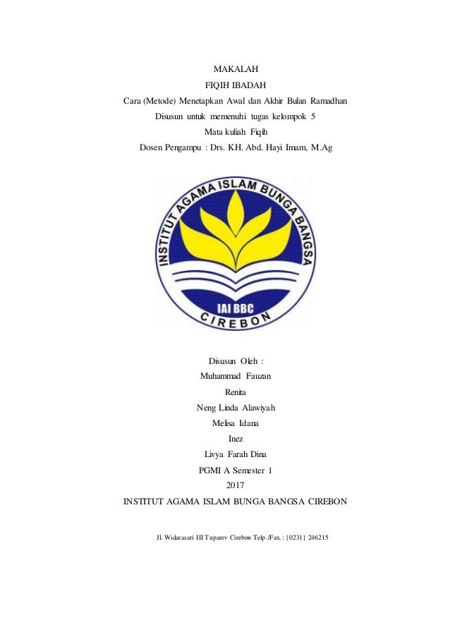 Makalah Fiqih Tentang Asuransi