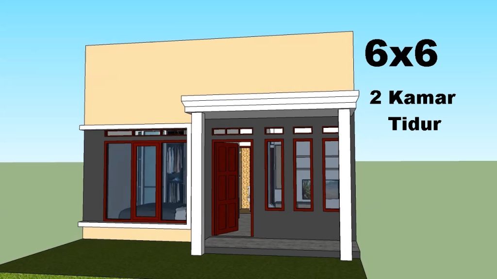 Desain Rumah 6×6