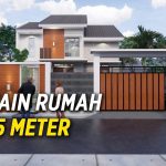 Desain Rumah 2 Lantai Terlihat 1 Lantai