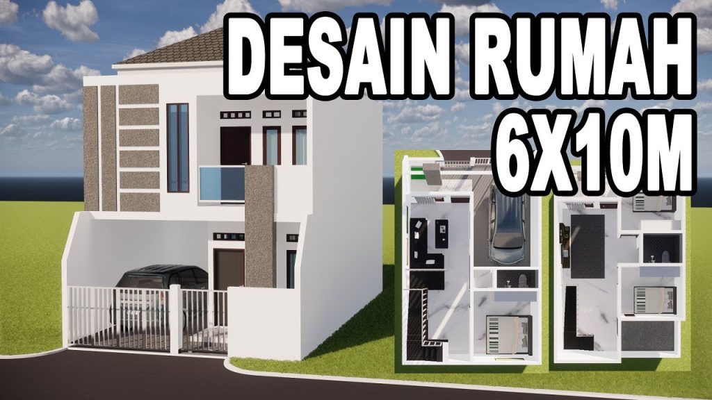 Desain Rumah 6×10 2 Lantai