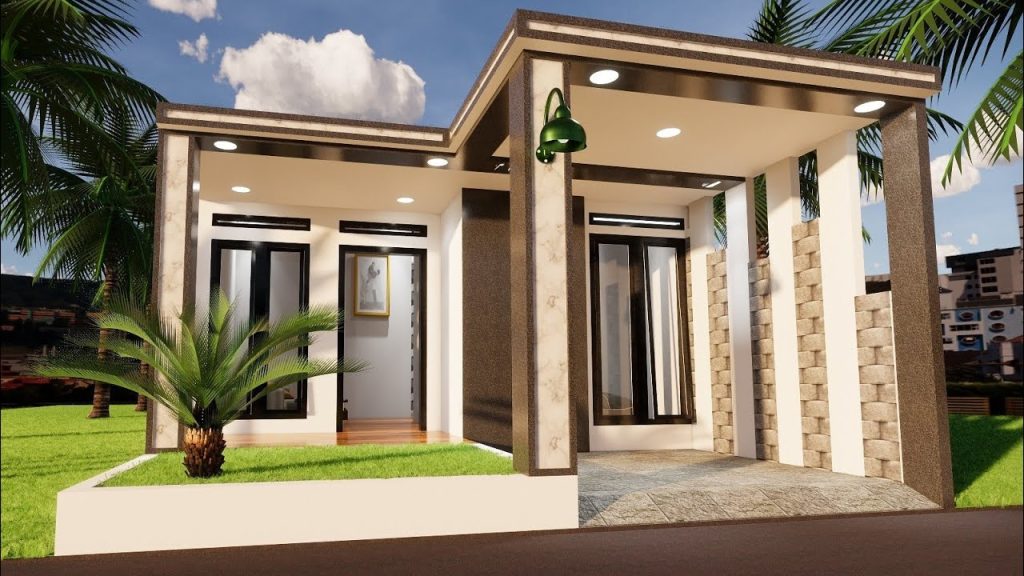 Desain Rumah 6×7 2 Kamar