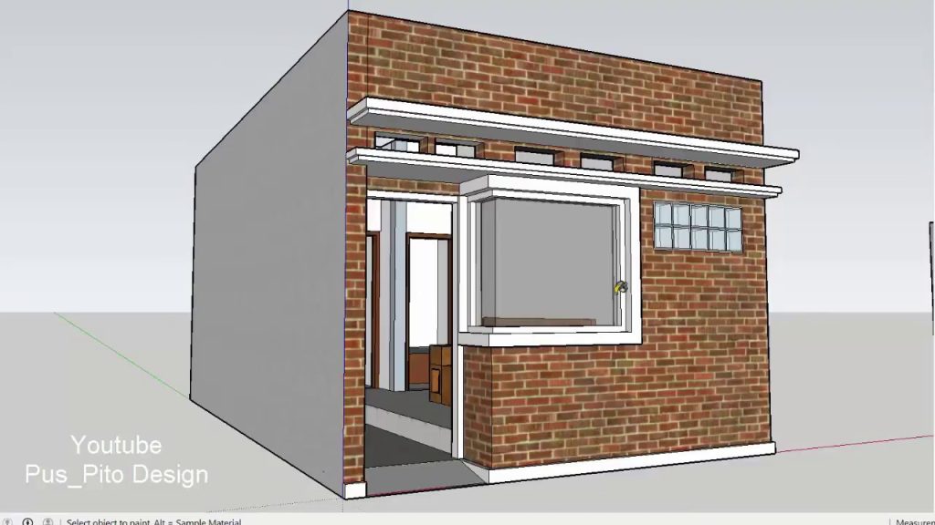 Desain Rumah 4×5 2 Lantai