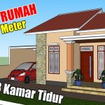 Desain Rumah 9×10 4 Kamar