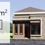 Desain Rumah Ukuran 5×8 Dengan 3 Kamar Tidur