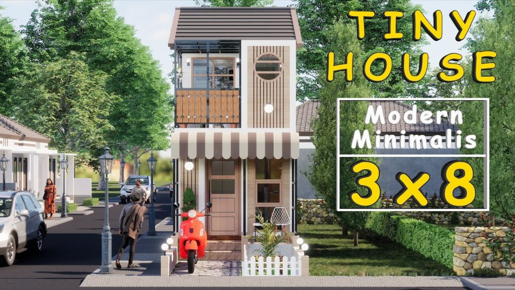 Desain Rumah 3×8 2 Lantai