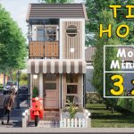 Desain Rumah 3×8 2 Lantai