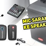 Cara Menyambungkan Mic Wireless Ke Speaker