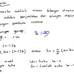 Contoh Soal Deret Aritmatika