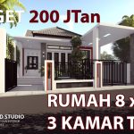 Desain Rumah Ukuran 8×15