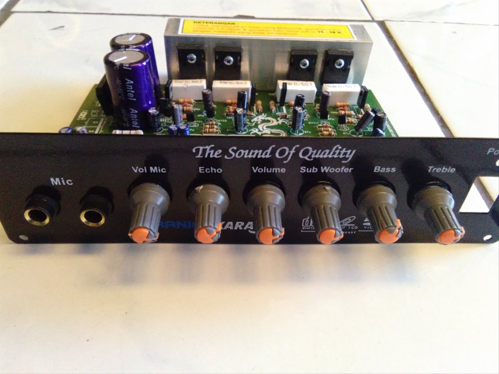 Komponen Speaker Aktif