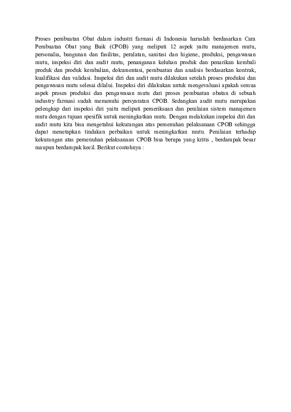 Proses Pembuatan Obat Tradisional