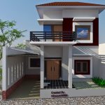 Desain Rumah 2 Lantai Sederhana Dan Biaya 100 Juta