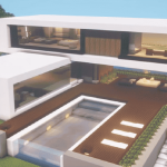 Desain Rumah Minecraft Mewah Desain Rumah Minecraft Mewah