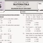 Soal Bilangan Bulat Kelas 6