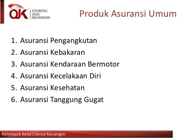 Materi Tentang Asuransi