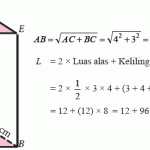 Soal Luas Permukaan Prisma
