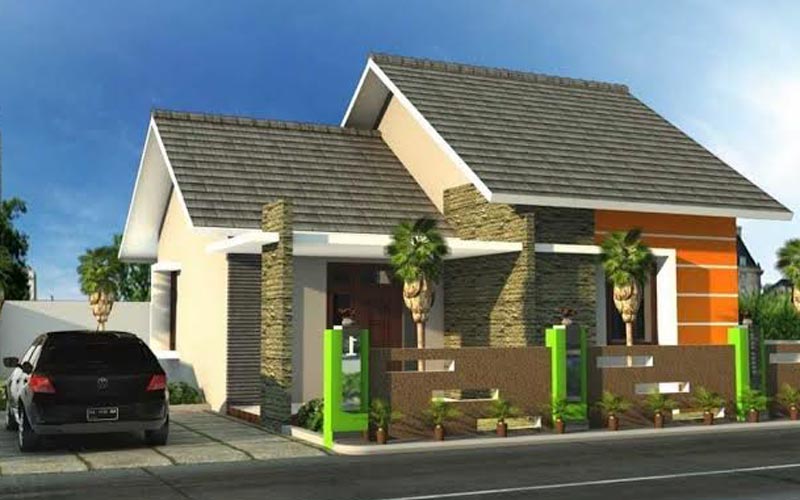 Desain Rumah Leter L Sederhana Di Desa