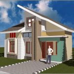 Desain Rumah Atap Miring Ke Samping