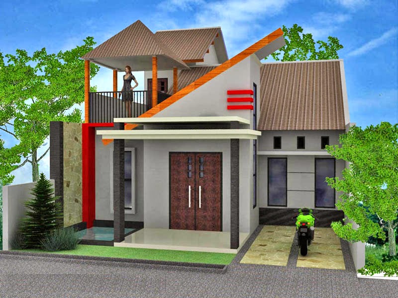 Desain Rumah 2 Lantai Sederhana