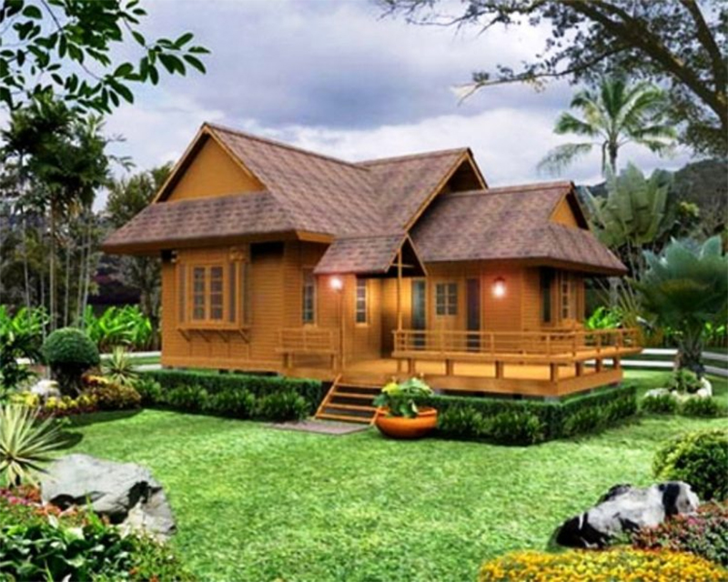 Desain Rumah Panggung Kayu Modern Desain Rumah Panggung Kayu Modern