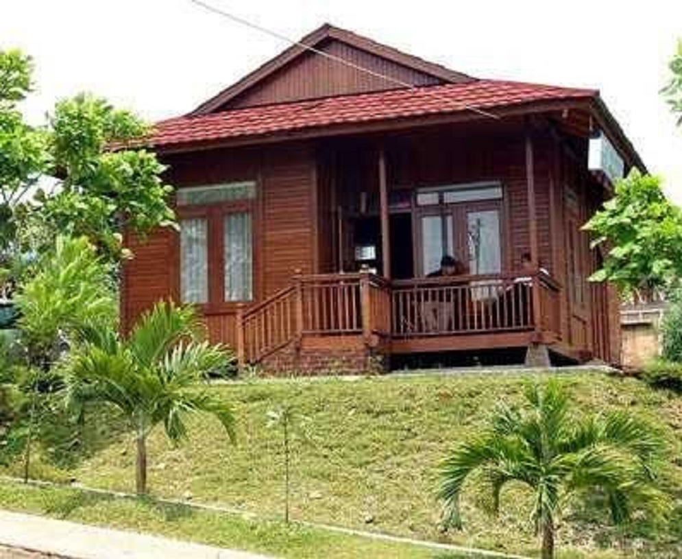 Desain Rumah Kayu Sederhana Di Kampung