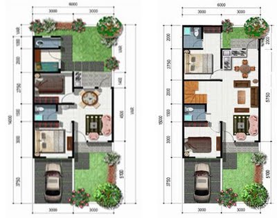 Desain Rumah Type 50