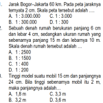 Contoh Soal Skala