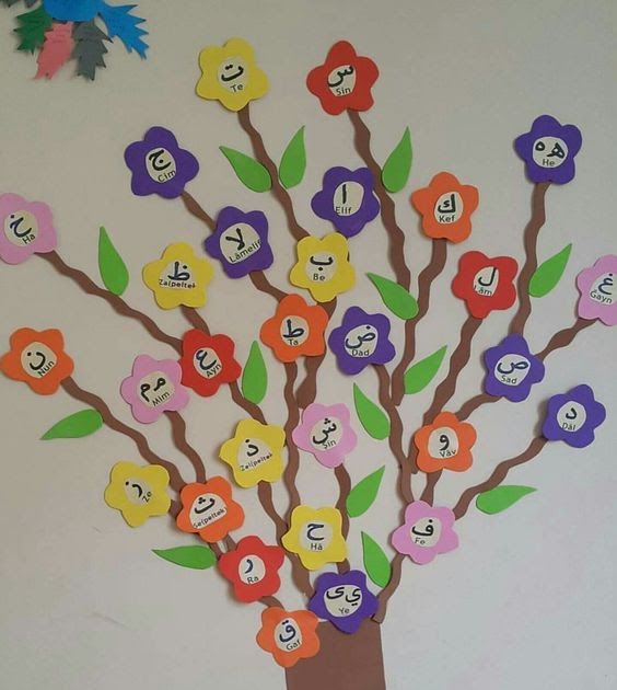 Hiasan Kelas Paud Dari Origami