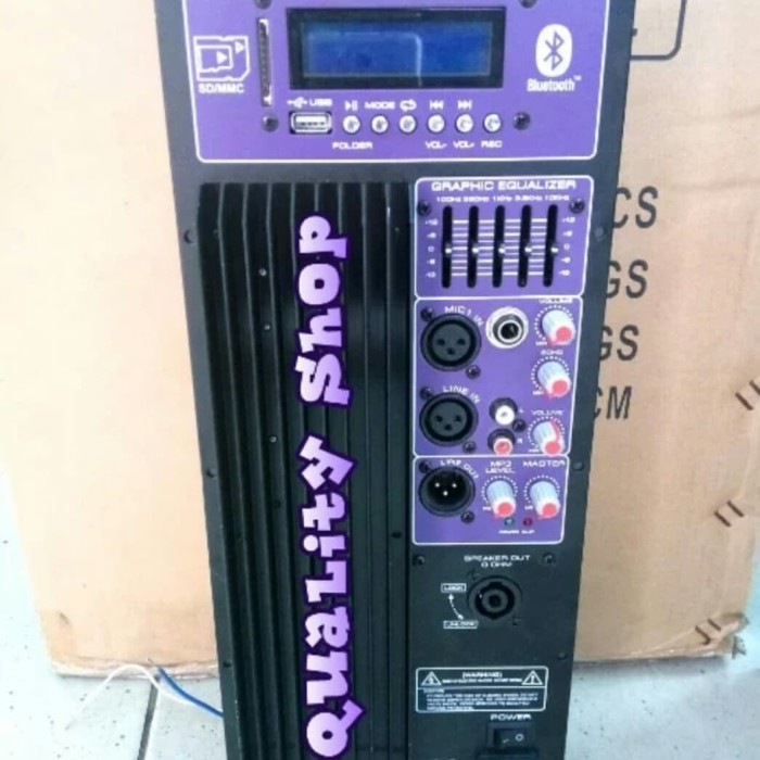 Kit Power Speaker Aktif Bluetooth