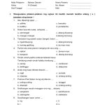 Soal Bahasa Indonesia Kls 9