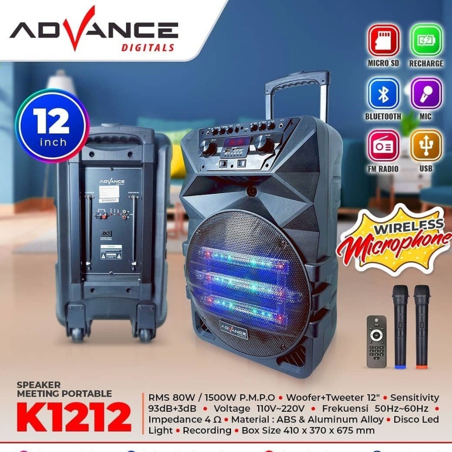 Speaker Advance K1212 Speaker Advance K1212
