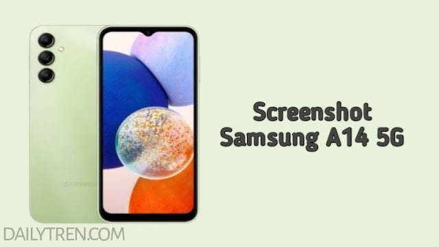 Cara Screenshot Samsung A14 Cara Screenshot Samsung A14