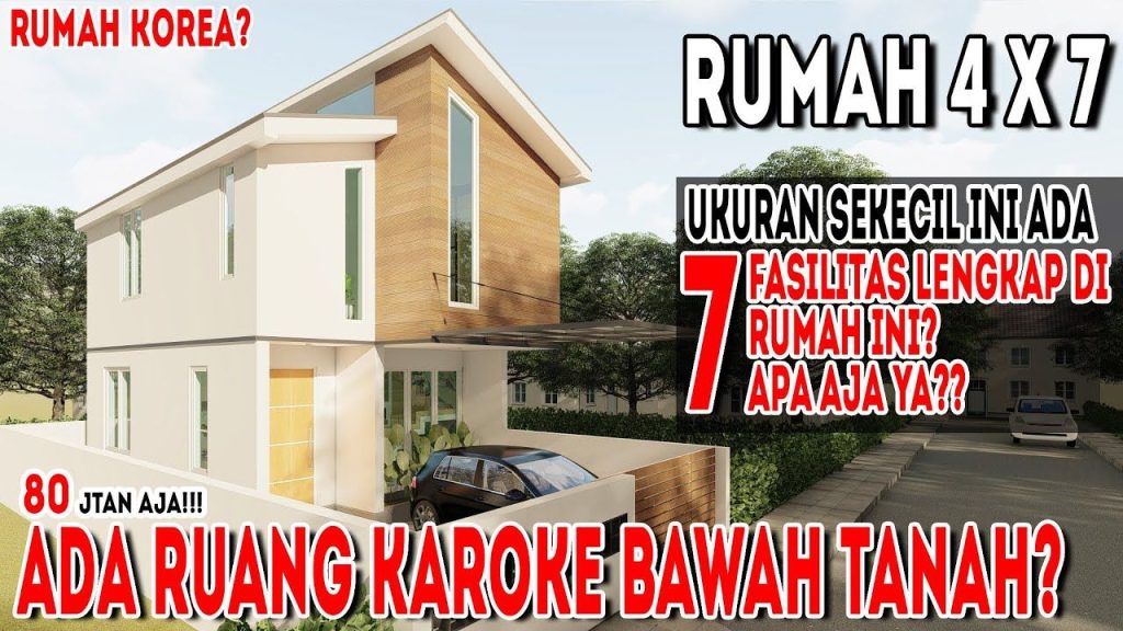 Desain Rumah 4×7