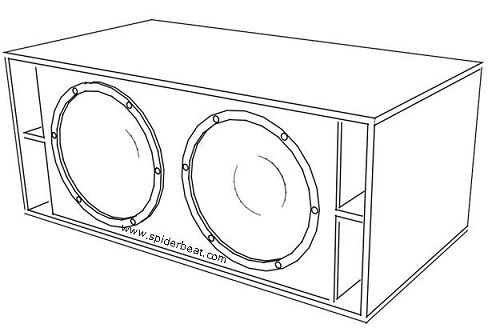 Skema Box Speaker 15 Inch Double