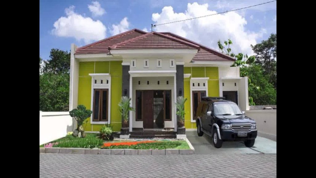 Desain Rumah Atap Cor 1 Lantai