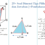 Soal Dimensi Tiga Kelas 12