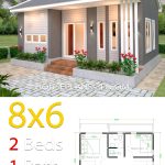 Desain Rumah Ukuran 8×6 Meter