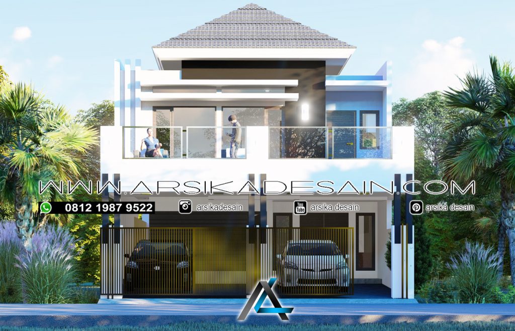 Desain Rumah Ukuran 8×18 1 Lantai