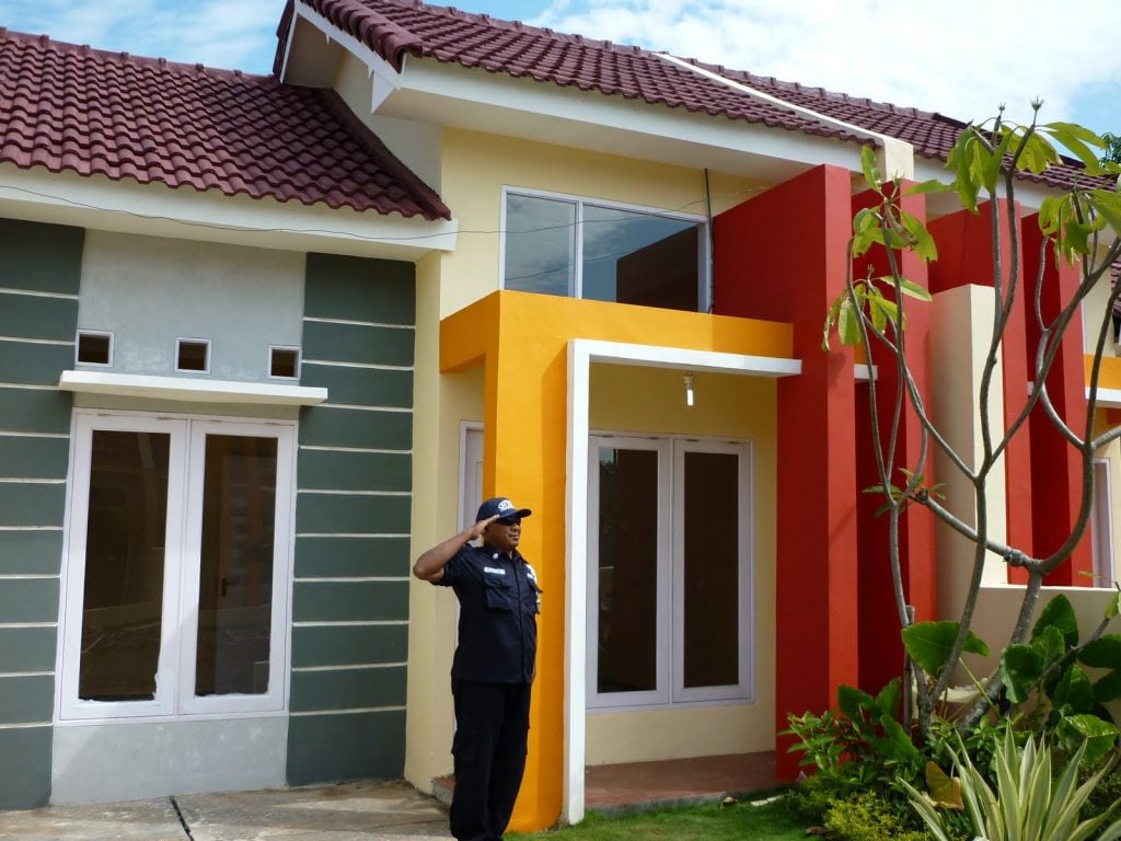 Desain Warna Cat Rumah Tampak Depan